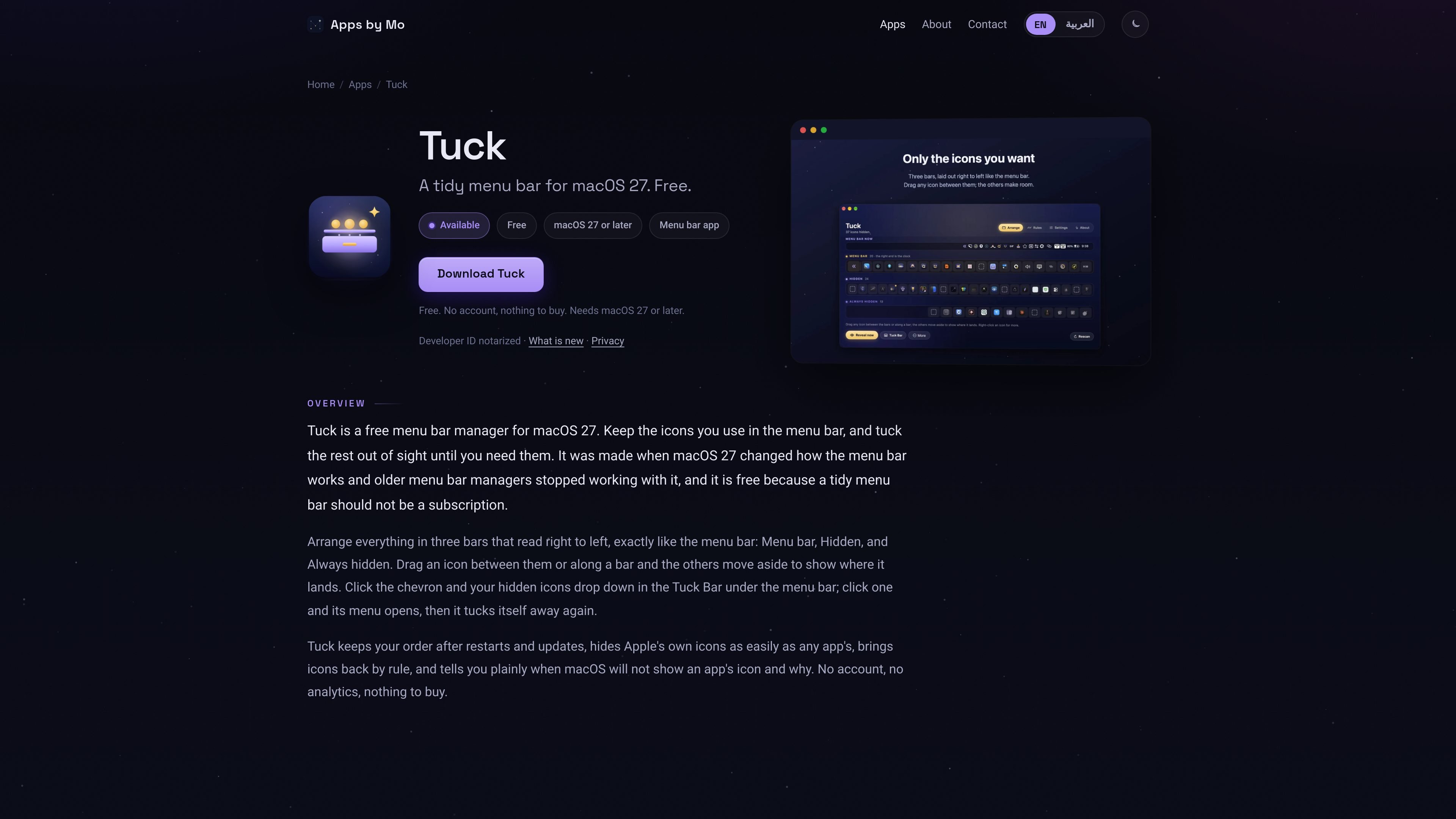 Tuck