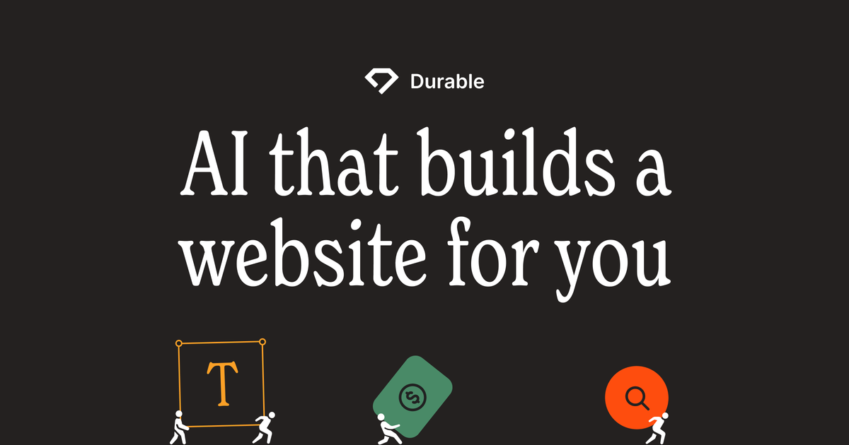 Durable AI Website Builder