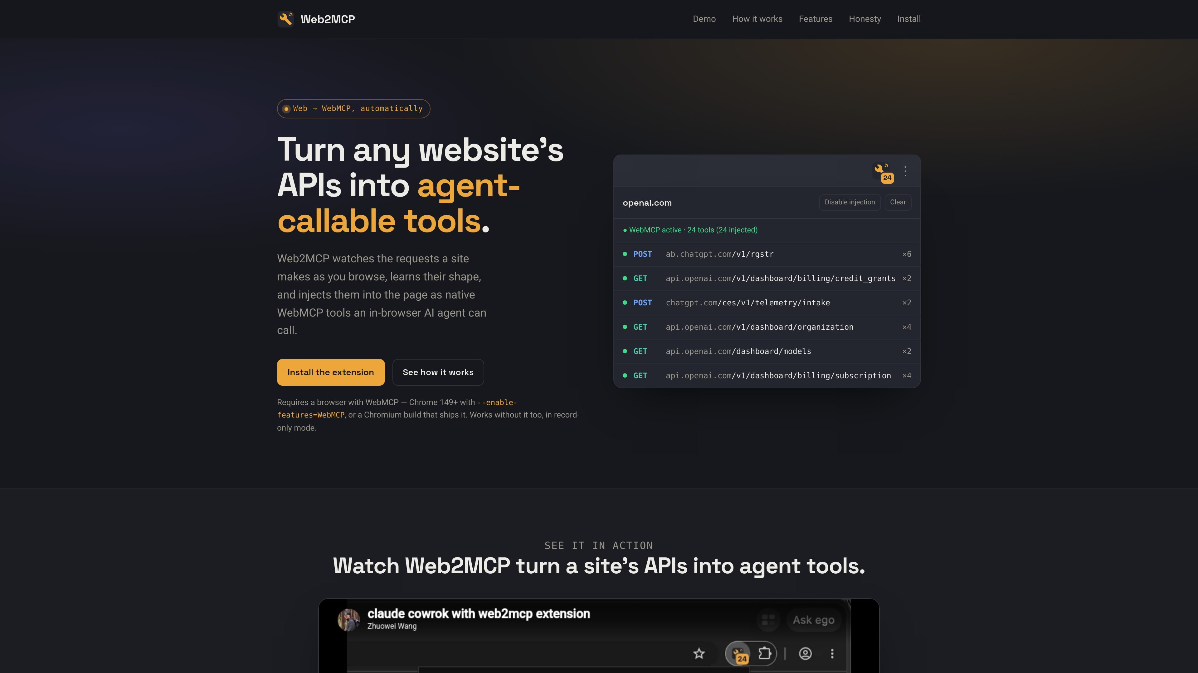 Web2MCP