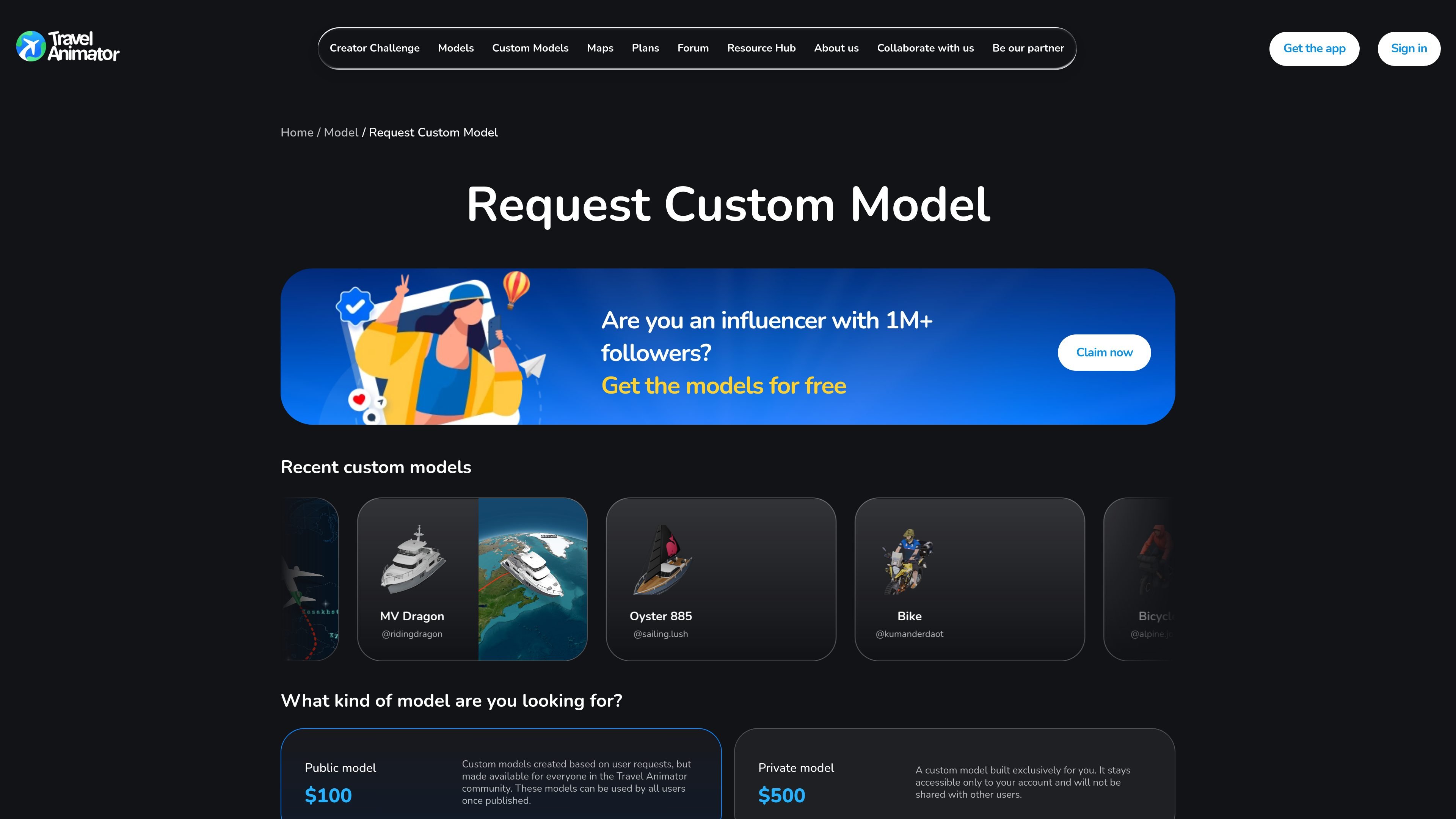 Custom Models