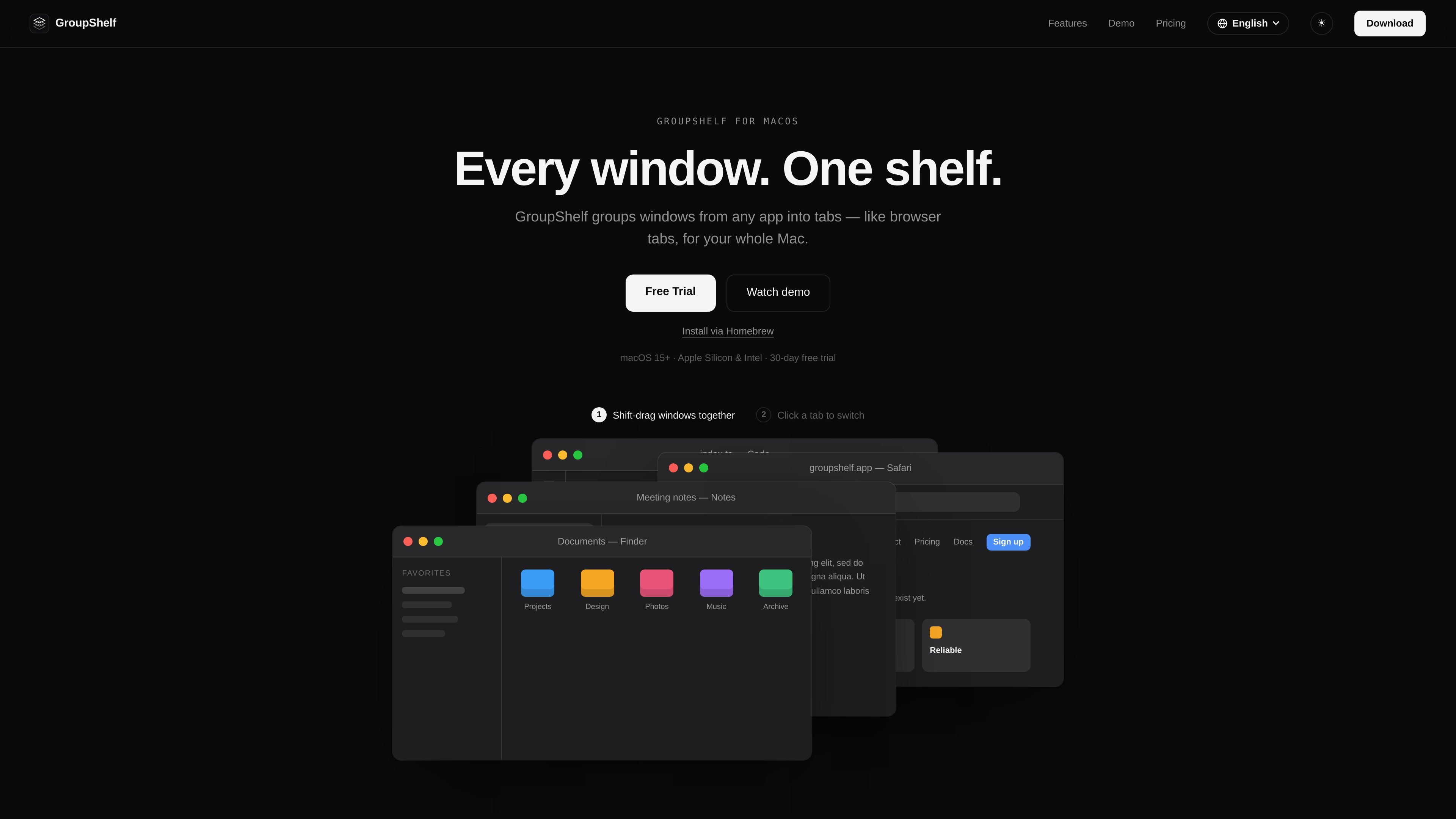 GroupShelf