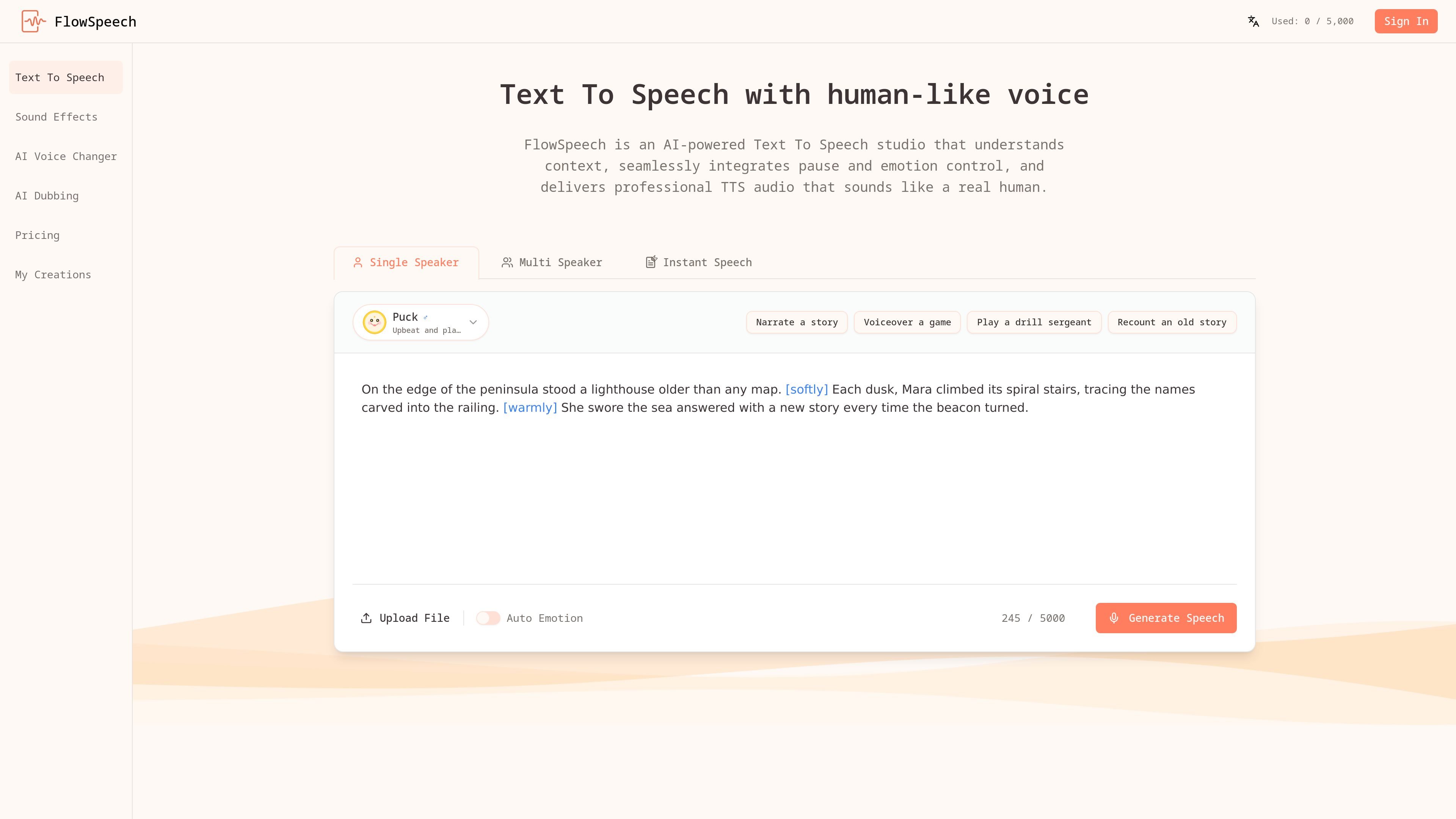 FlowSpeech