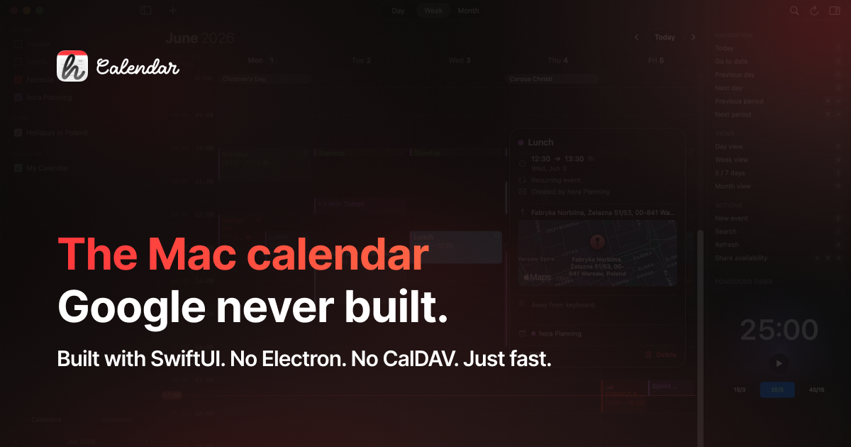 hora Calendar