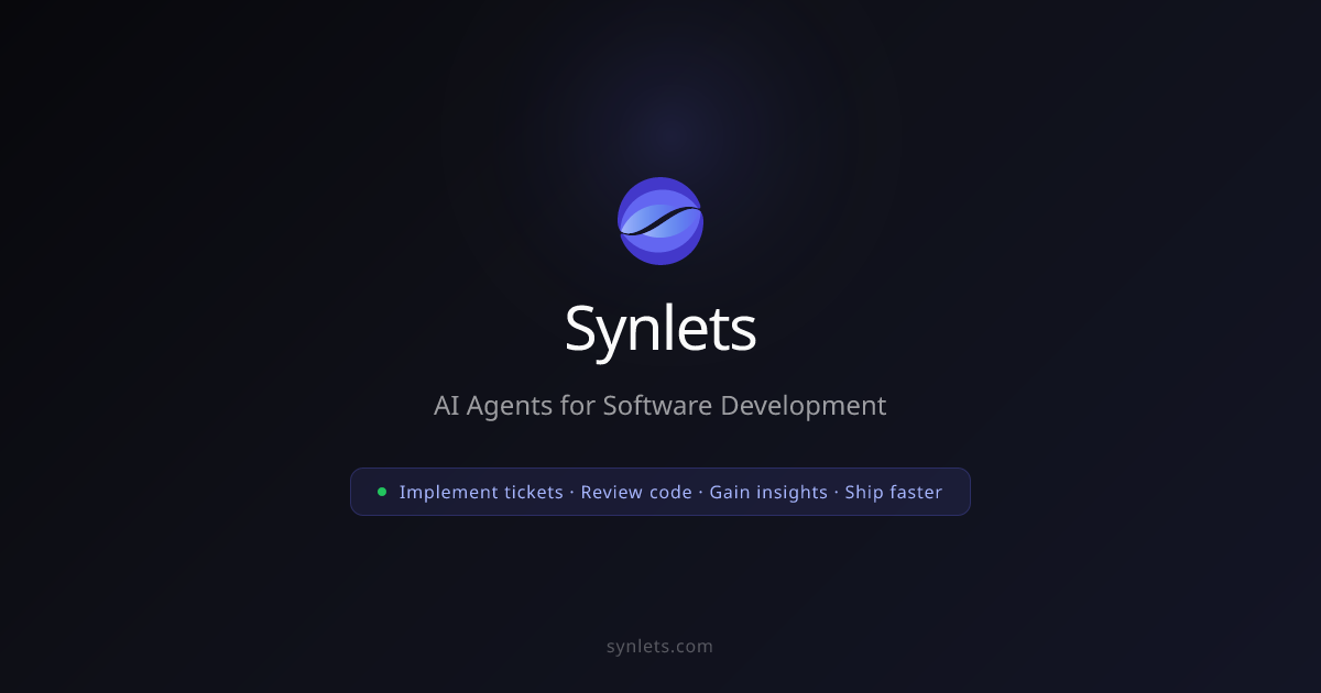 Synlets