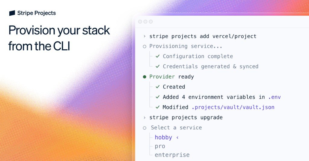 Stripe Projects